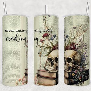 Never retiring from reading Tumbler never used In packaging